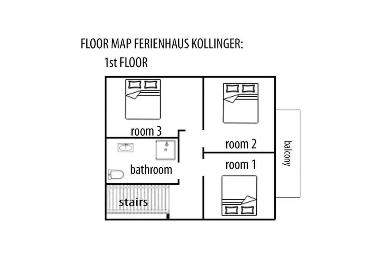 Ferienhaus Kollinger Kaprun Bagian luar foto